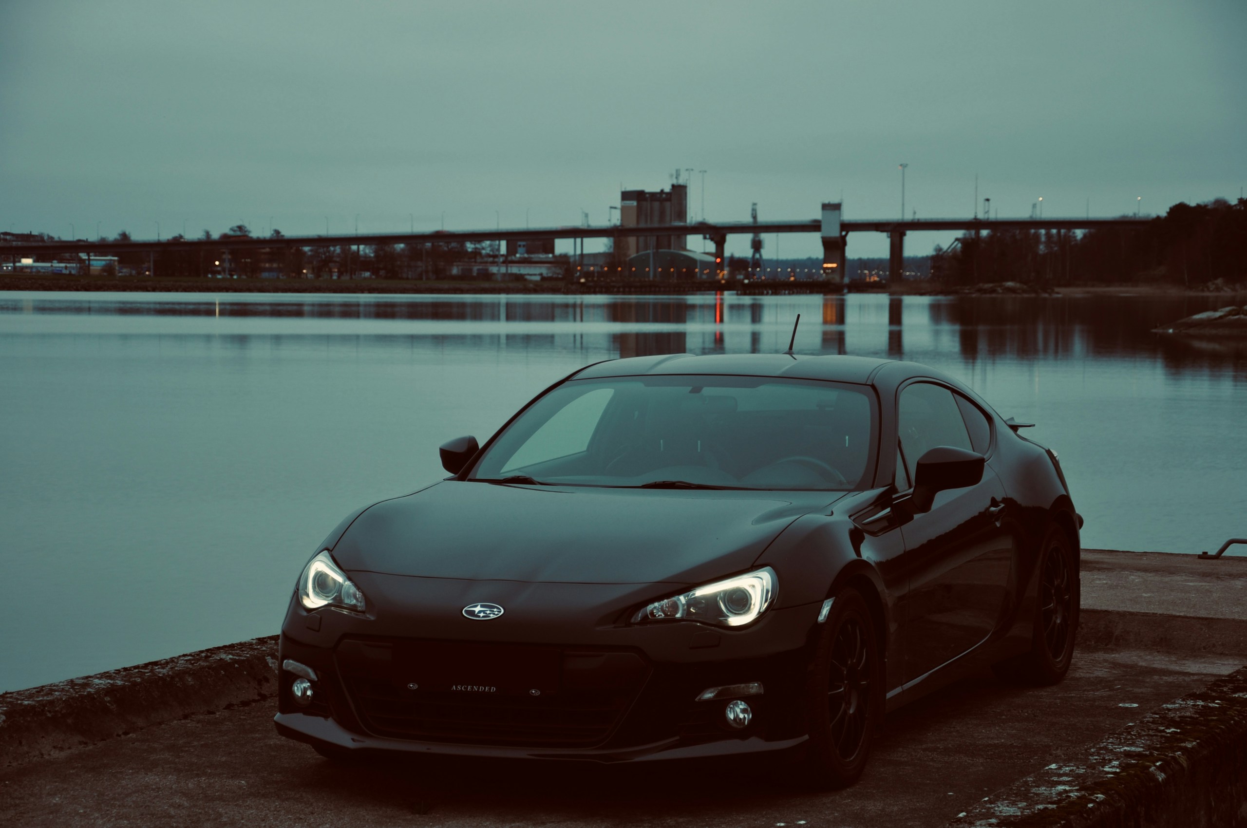 BRZ by the lake
