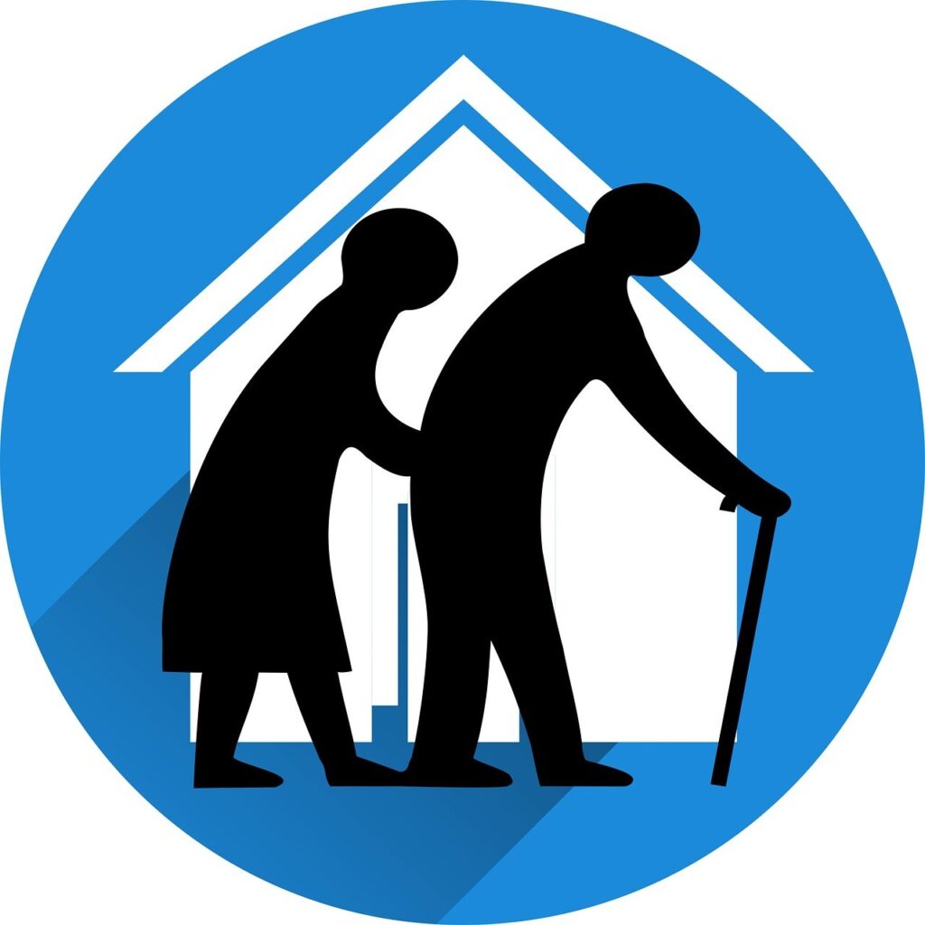 seniors, care for the elderly, protection, to protect, responsibility, retirement home, old people's home, help, people, pensioners, old, few, silhouette, person, home, nursing home, nursing home, nursing home, nursing home, nursing home, nursing home