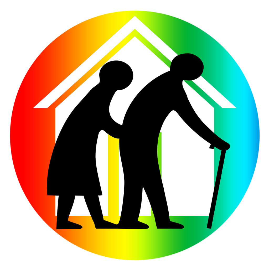 seniors, care for the elderly, protection, to protect, responsibility, retirement home, old people's home, help, people, pensioners, old, few, silhouette, person, home, nursing home, help, nursing home, nursing home, nursing home, nursing home, nursing home
